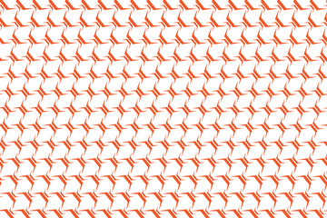 seamless pattern with red hearts