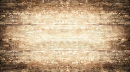 Wall Mural -   A close-up of wooden planks with stains on both ends