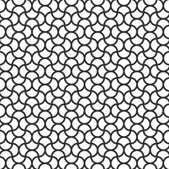 Sticker - Geometric Net Linear Pattern Background