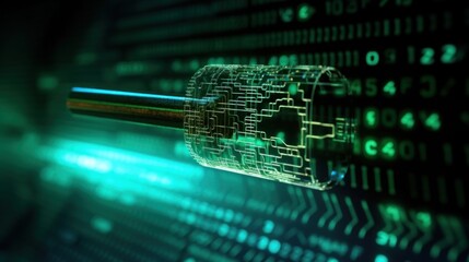 Digital Network with a Circuitry Cable
