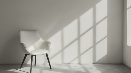 White Chair in Sunlight
