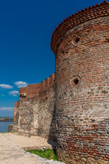 Wall Mural - Majestic Fetislam fortress in Serbia standing proud under the clear sky