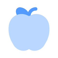 Sticker - apple duotone icon