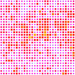 array of color rectangles with perlin noise