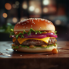 Poster - Cheeseburger