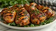 © studio clever - Grilled chicken drumsticks - generative ai