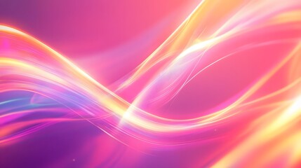 Poster - 
Modern abstract high-speed light effect. Abstract background with curved beams of light. Technology futuristic dynamic motion. Movement pattern for banner or poster design background concept.