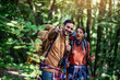 © ivanko80 - Love couple hiking through forest