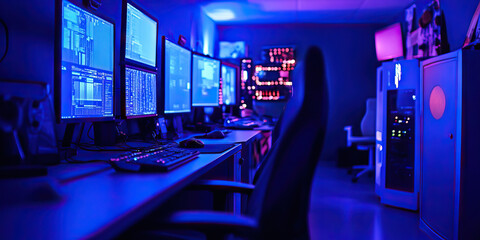 Hackers' Heaven: A high-tech hideout where elite hackers gather to exchange information and ideas