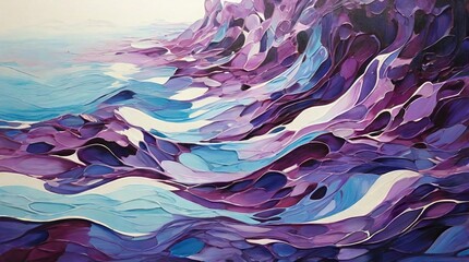 Wall Mural - background with water