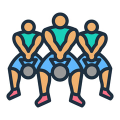 Poster - Group Fitness Classes Icon