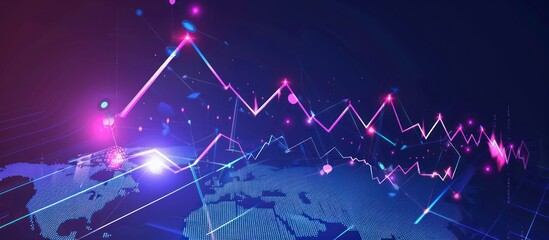 Sticker - Global Market Fluctuation Visualization