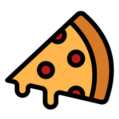 Poster - pizza icon 