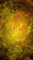 Wall Mural - abstract background with glowing sphere and lighter aura. other color treatments available. motion b