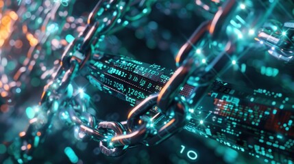 Cybersecurity Chain with Digital Data