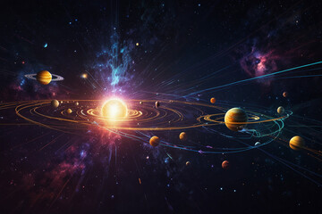 planets in space | science | system and planets | astrology horoscope | nature science