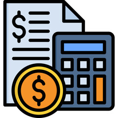 Sticker - Budgeting Icon