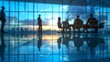 © Generative AI - Business people in conference room in modern office : Generative AI