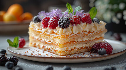 Wall Mural - millefeuille