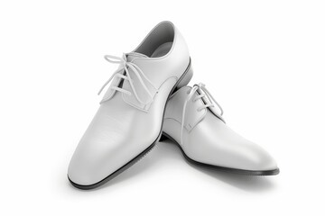 pair white dress shoes