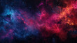 © Jesse - An expansive view of outer space showcasing a vivid and colorful nebula. The imagery features swirling clouds of cosmic dust in shades of blue, pink, purple, and orange. Tiny, twinkling stars are scat