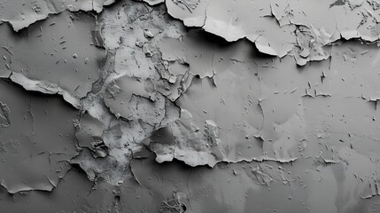 Poster - Concrete wall gray color background for design : Generative AI