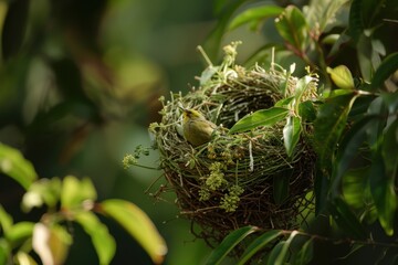 Nest of weaver bird