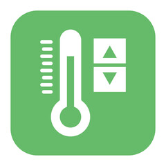 Wall Mural - Temperature Control icon vector image. Can be used for Additive Maufacturing.