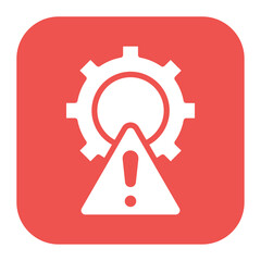 Poster - Incident icon vector image. Can be used for Business Disruption.