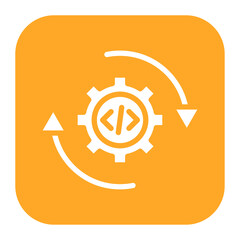 Poster - Continuous Integration icon vector image. Can be used for Software Testing.