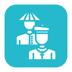 Sticker - Tradition icon vector image. Can be used for Inheritance.