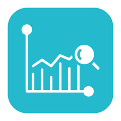 Canvas Print - Predictive Analytics icon vector image. Can be used for Data Science.