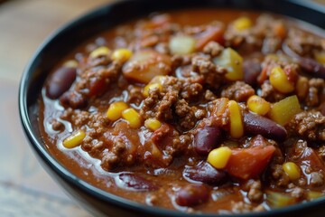 Canvas Print - Spicy Mexican beef stew