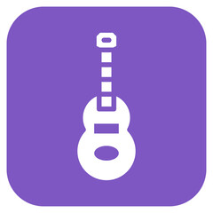 Wall Mural - Guitar Solo icon vector image. Can be used for Rock and Roll.