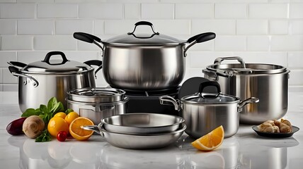 cooking pots and pans