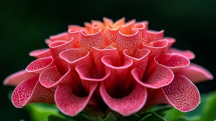 Close-up of Celosia (cockscomb flower), brain-like texture