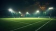 © Turus - Soccer Field Illuminated at Night
