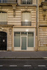 Wall Mural - fancy and stylish vintage shop facade , french boutique storefront