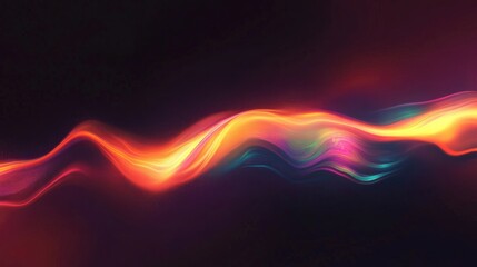 Wall Mural - abstract background colors fluid liquid dark blurred with noise effect grain glowing wallpaper