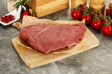 Sticker - Raw beef meat shoulder for cooking