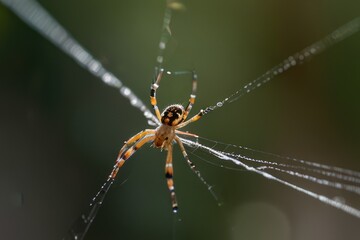 spider on a web