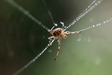 spider on a web