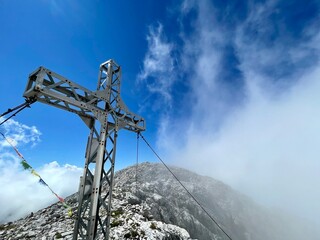 Canvas Print - Wanderung Berchtesgadener Alpen zum Hohen Göll