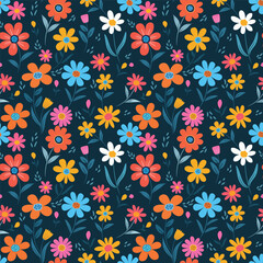 Wall Mural - Flowers pattern1298