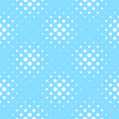 Poster - geometrical abstract halftone circle pattern wallpaper - repeating vector graphic