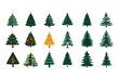 © Enamul - Christmas tree vector silhouette