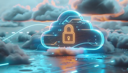 A fortress in the sky. Experience unparalleled data security with our cloud-based protection Generative AI,空に浮かぶ要塞。私たちのクラウドベースの保護で、比類のないデータセキュリティを体験してください。Generative AI