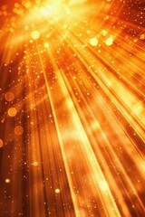 Wall Mural - A bright sun shining through a camera lens, a compact and straightforward description with no creative additions