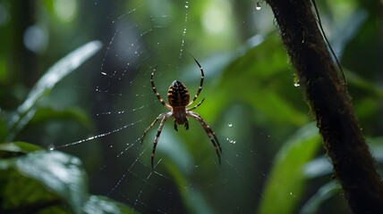 spider on web