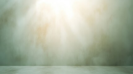 Wall Mural - A wall with a light shining on it
